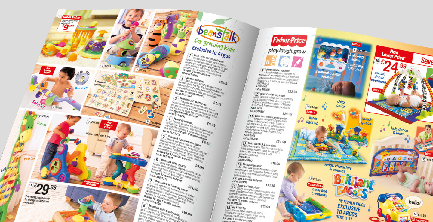Catalogue design and production