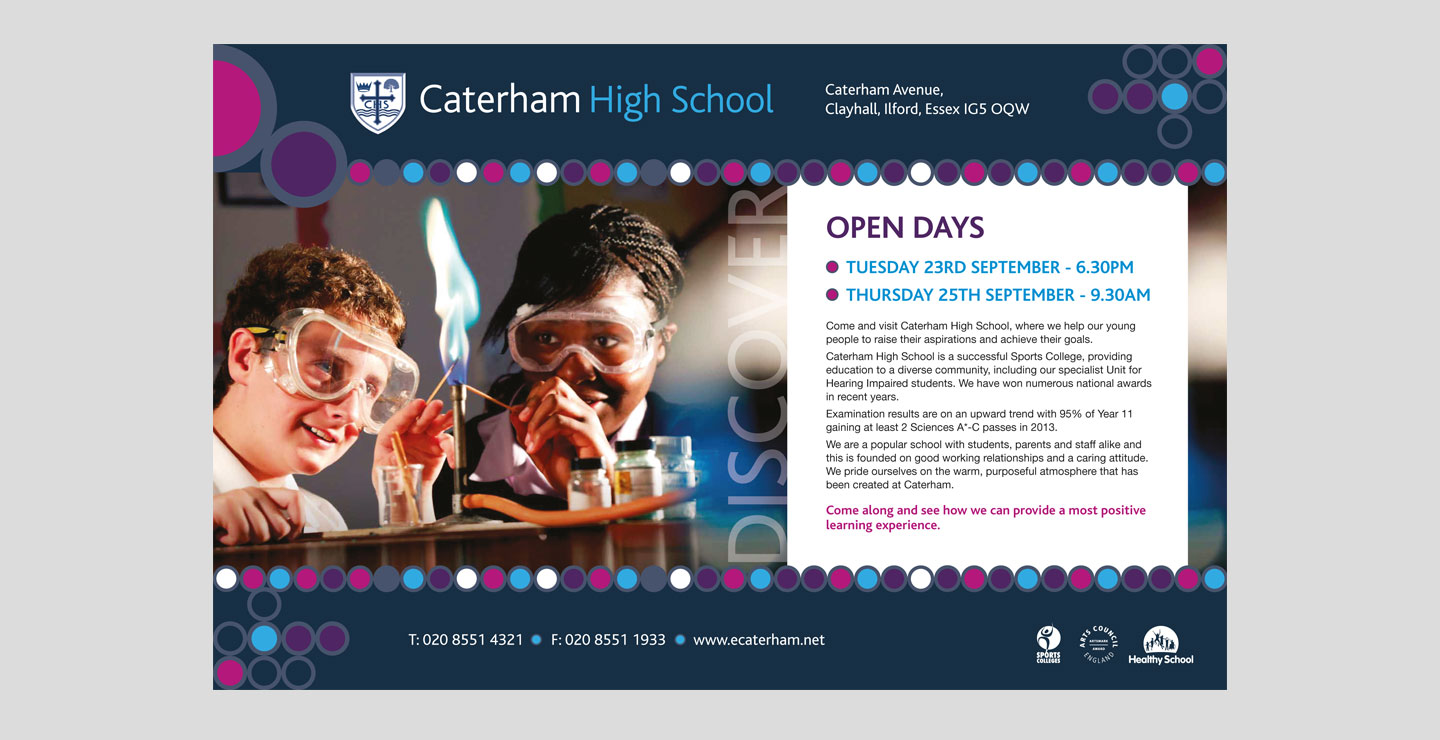 Open Day Advertising