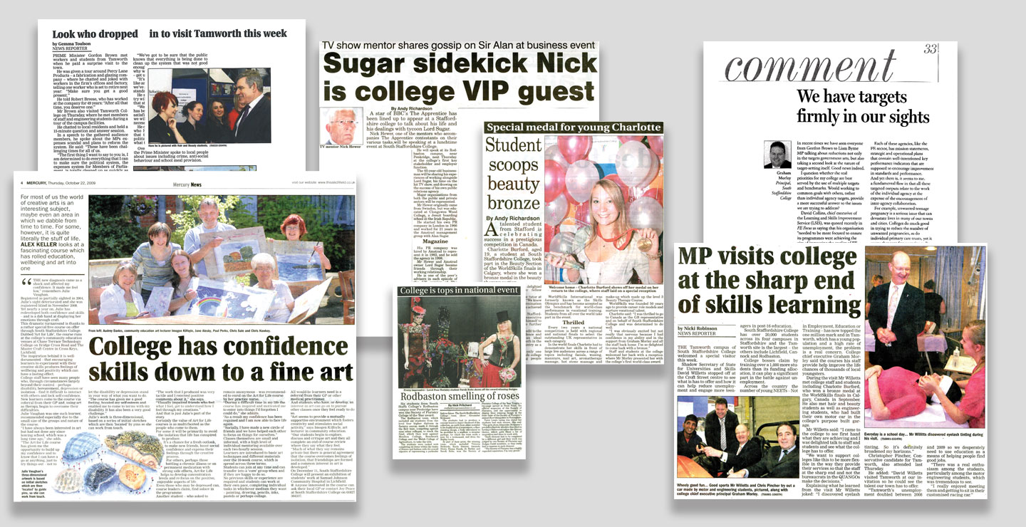 Public Relations FE College