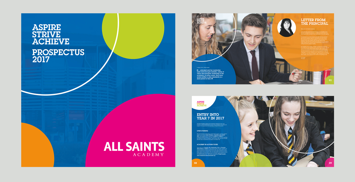 prospectus design education